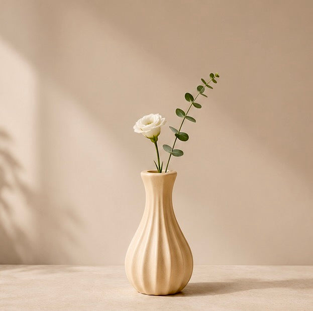 Fluted Bloom Vase