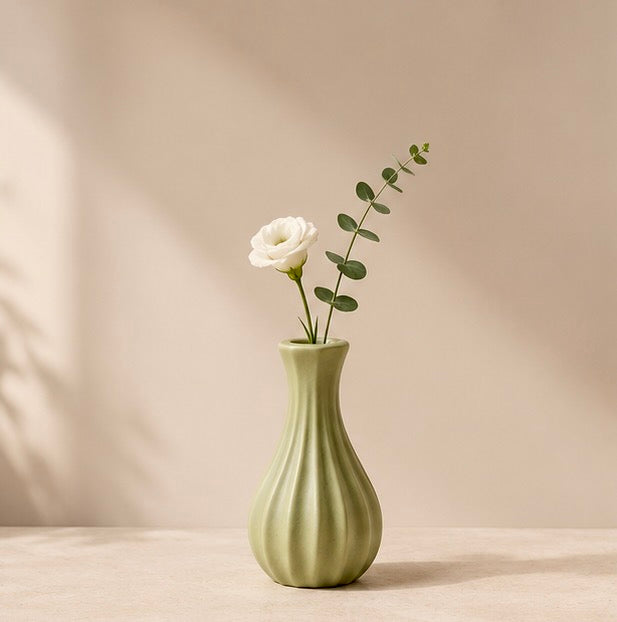 Fluted Bloom Vase