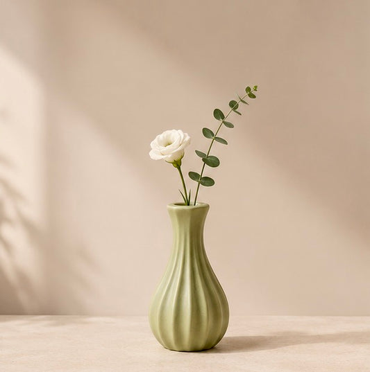 Fluted Bloom Vase