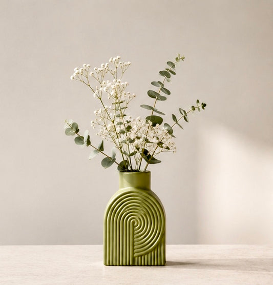 Halo Groove Vase